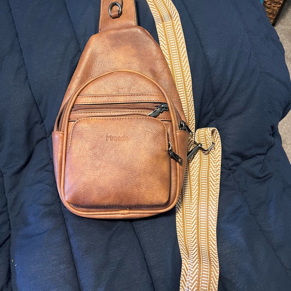 Brown Sling Bag for Women or Men
